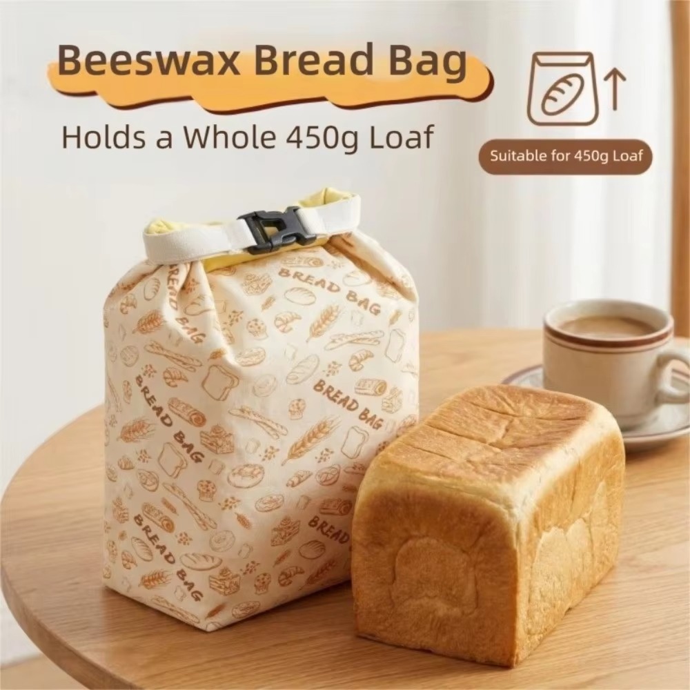 Reusable Beeswax Bread Bags Co - огляд і ціна Beeswax Wrap Reusable