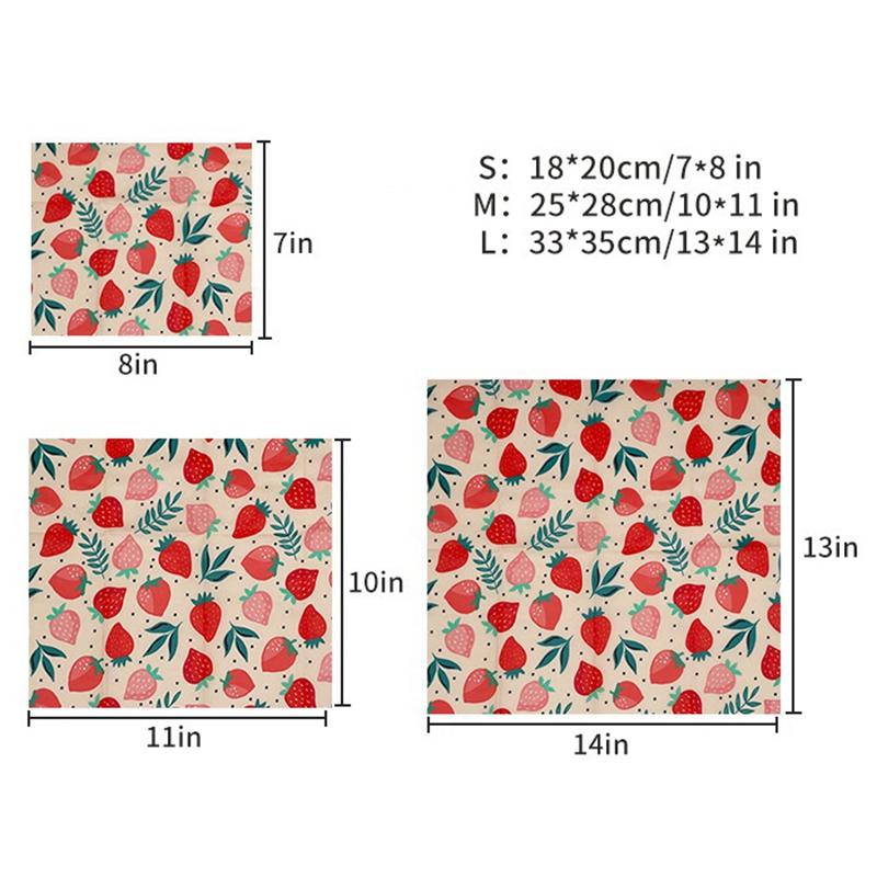 Beeswax Food Wrap Eco Friendly - огляд і ціна Beeswax Wrap Reusable