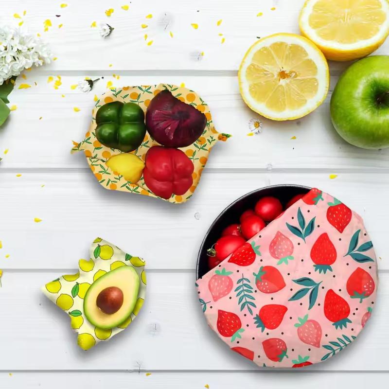 Beeswax Food Wrap Eco Friendly - огляд і ціна Beeswax Wrap Reusable