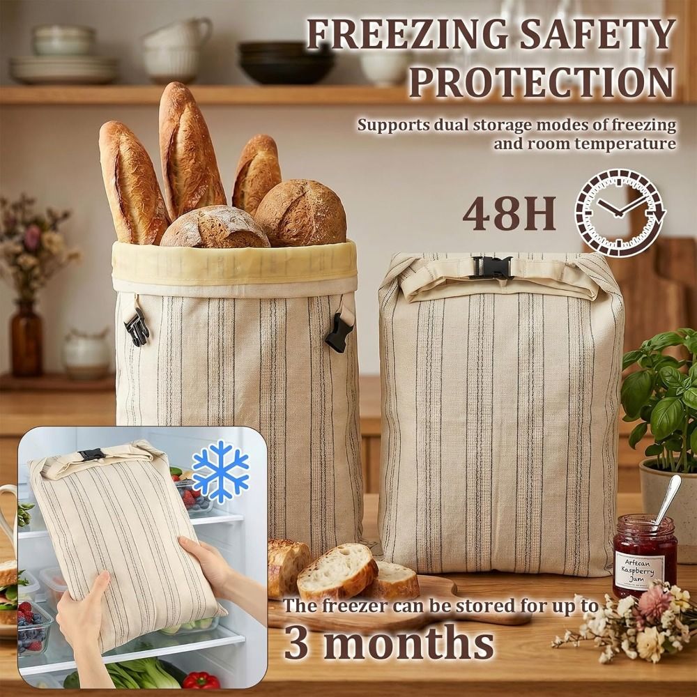 Reusable Beeswax Bread Bags Be - огляд і ціна Beeswax Wrap Reusable