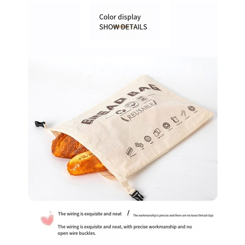 Reusable Beeswax Bread Bags 2- - огляд і ціна Beeswax Wrap Reusable