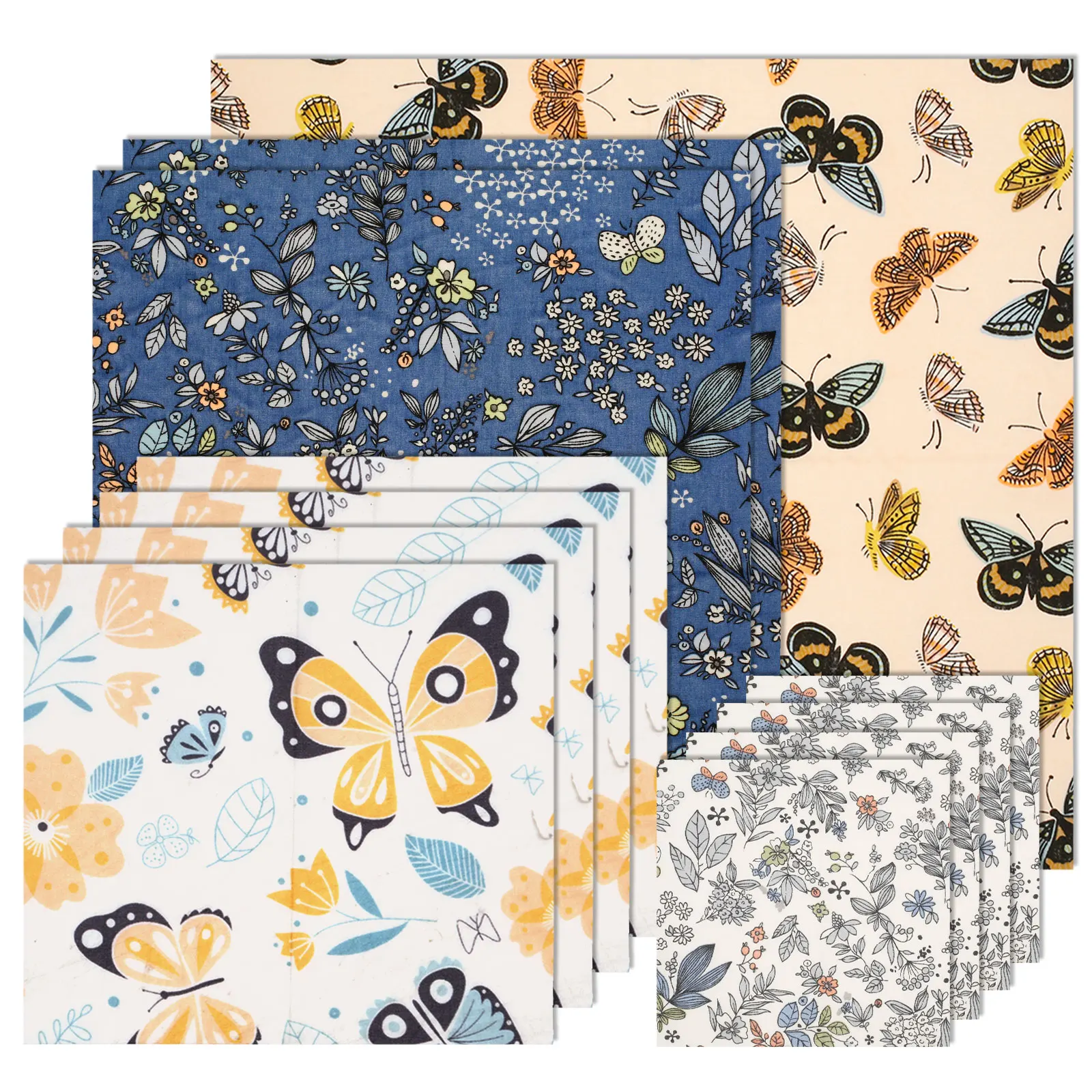 11 Pcs Beeswax Food Wrap Set R - огляд і ціна Beeswax Wrap Reusable