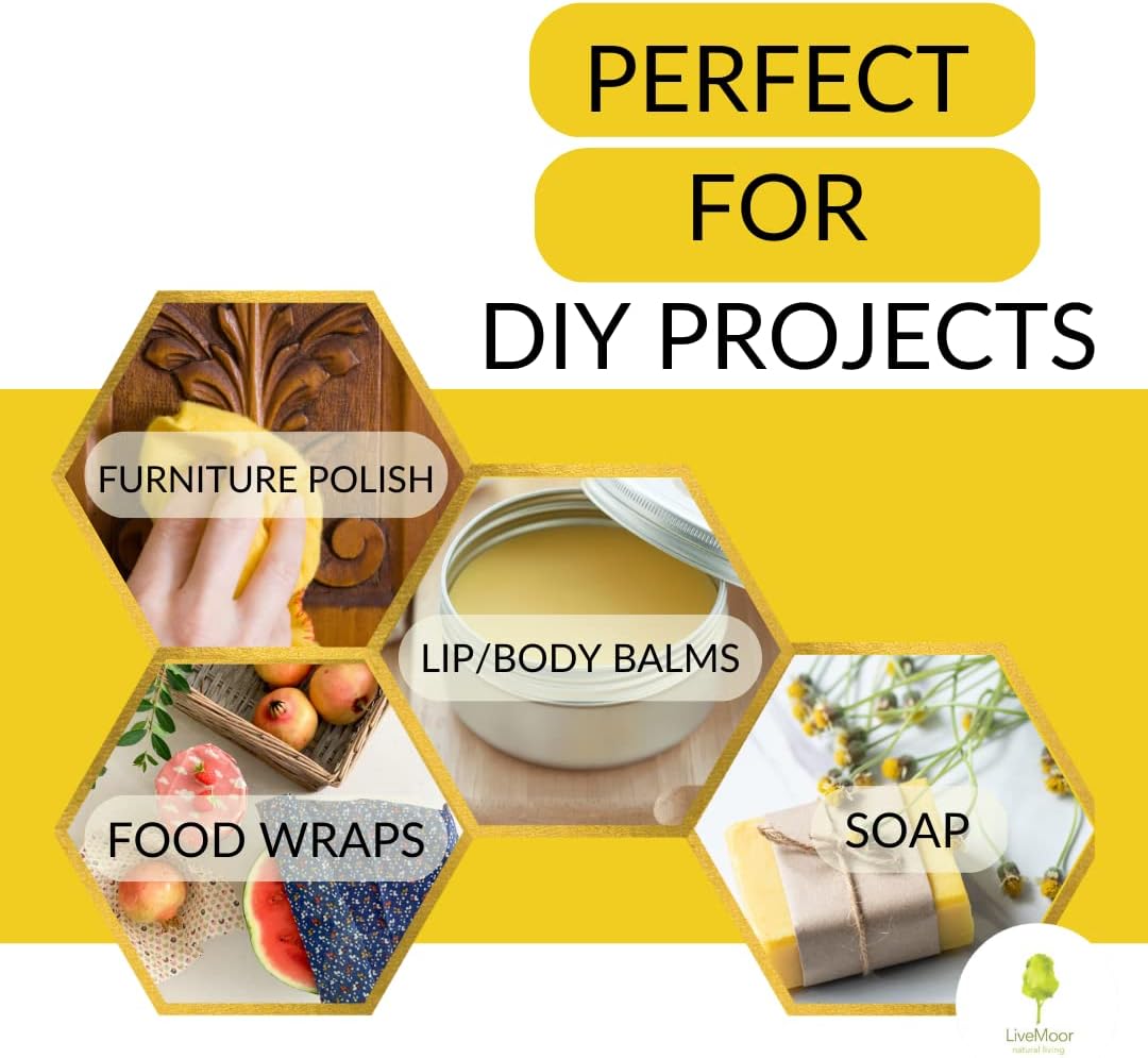 Beeswax Bar, Candle Wax Block  - огляд і ціна Beeswax Wrap Reusable